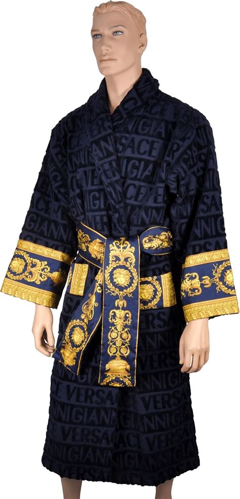 versace bathrobe homme|Versace men's bathrobe sale.